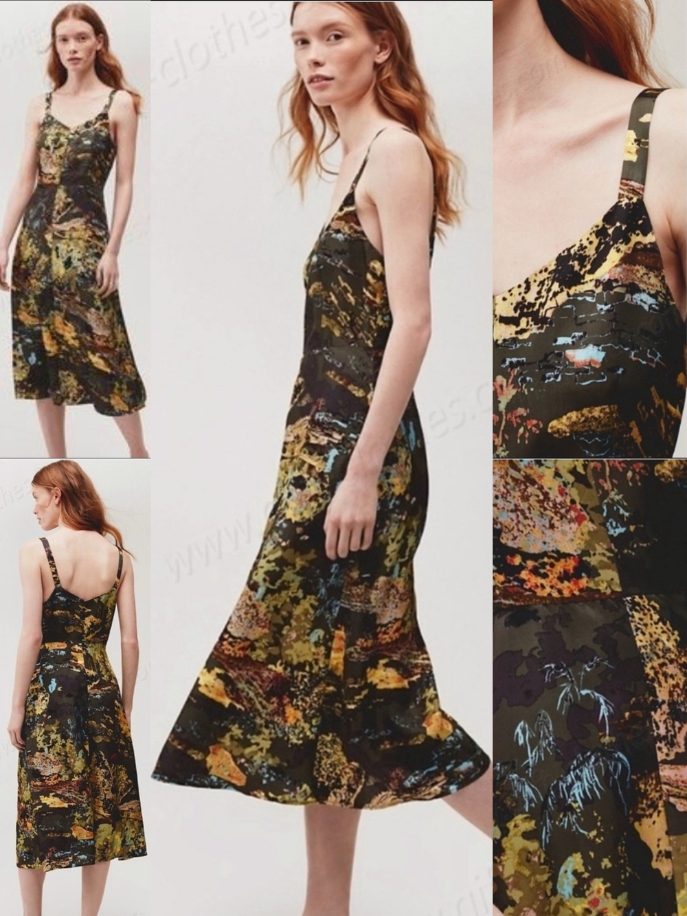 Aritzia Wilfred Le Fou Colette Midi Slip Dress - Picture 14 of 16
